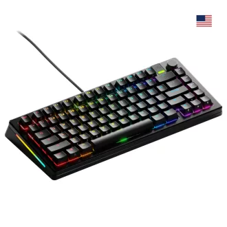   Glorious Gaming GMMK 3 PRO 75% Prebuilt billentyűzet Játék USB QWERTY Amerikai angol Fekete
