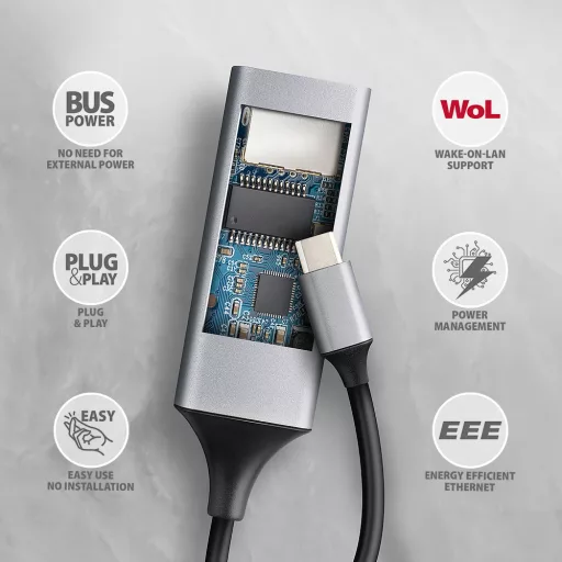 Axagon ADE-TXPD Ethernet 1000 Mbit/s