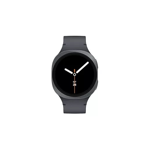 Samsung Galaxy Watch 8 3,3 cm (1.3") AMOLED 40 mm Digitális 438 x 438 pixelek Érintőképernyő 4G Grafit Wi-Fi GPS (műhold)