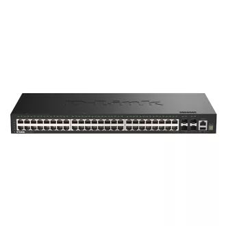  D-Link DGS-1530-52/E hálózati kapcsoló Vezérelt L2 Gigabit Ethernet (10/100/1000) Fekete
