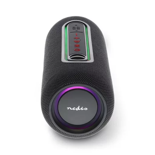 Nedis SPBT2460BK akkumulátoros bluetooth hangszóró 30W, 4 óra játékidő, beépített mikrofon