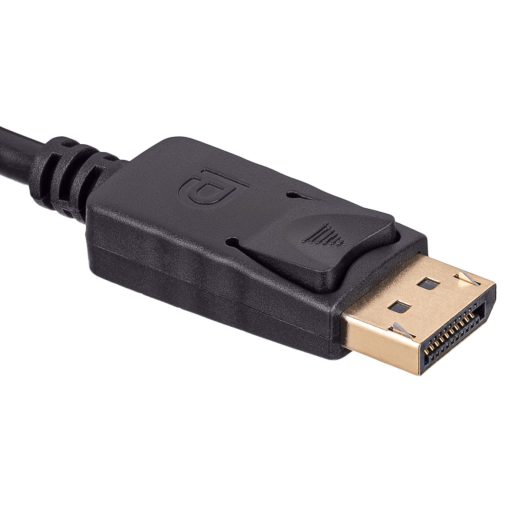 Akyga AK-AV-15 DisplayPort kábel 1,8 M Mini DisplayPort Fekete