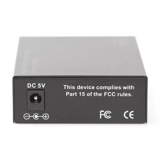 Digitus DN-82024 hálózati média konverter 100 Mbit/s 1310 nm Multi-mode, Single-mode Fekete