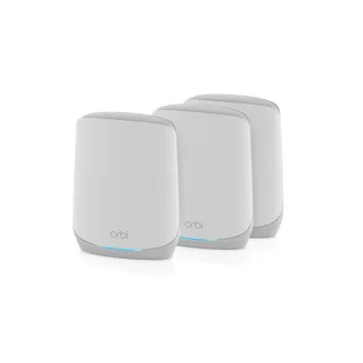   NETGEAR Orbi RBK763S Háromsávos (2,4 GHz / 5 GHz / 5 GHz) Wi-Fi 6 (802.11ax) Fehér 7 Belső