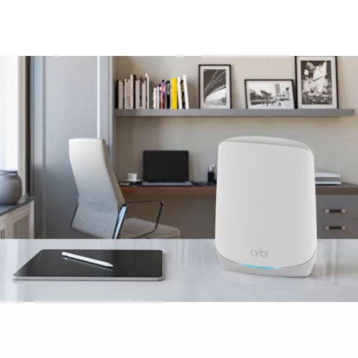 NETGEAR Orbi RBK763S Háromsávos (2,4 GHz / 5 GHz / 5 GHz) Wi-Fi 6 (802.11ax) Fehér 7 Belső