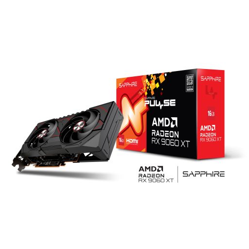 Sapphire PULSE AMD Radeon RX 9060 XT 16GB GPU GDDR6
