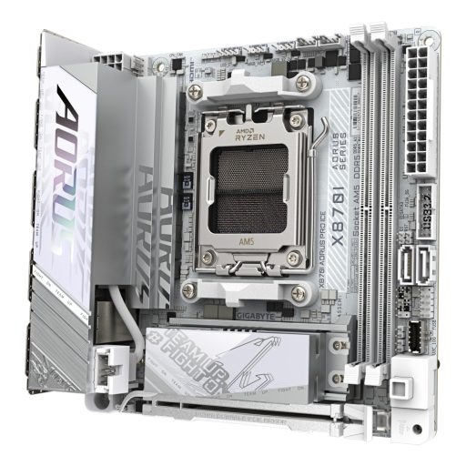 GIGABYTE X870I AORUS PRO ICE AMD X870 Socket AM5 Micro ITX