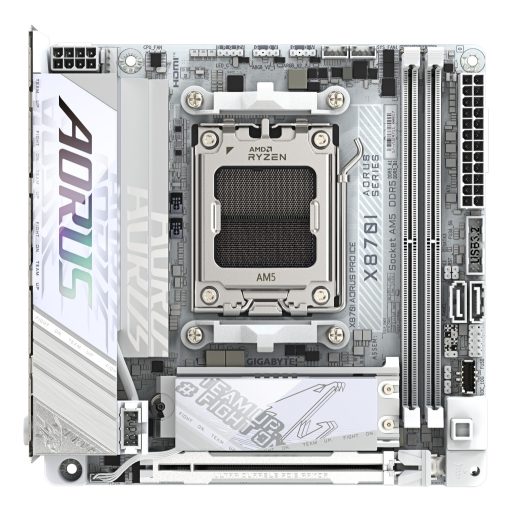 GIGABYTE X870I AORUS PRO ICE AMD X870 Socket AM5 Micro ITX