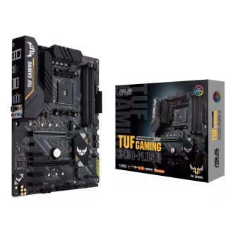 ASUS TUF GAMING B450-PLUS II AMD B450 AM4 foglalat ATX