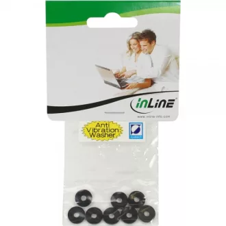 InLine 244 csavaralátét 8 db Lapos alátét Gumi