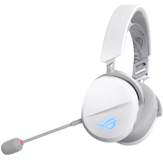   ASUS ROG Pelta Headset Vezetékes és vezeték nélküli Fejpánt Játék USB C-típus Bluetooth Fehér