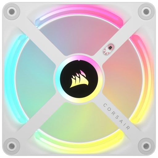 Corsair iCUE LINK QX120 RGB 12 cm Fehér 3 db