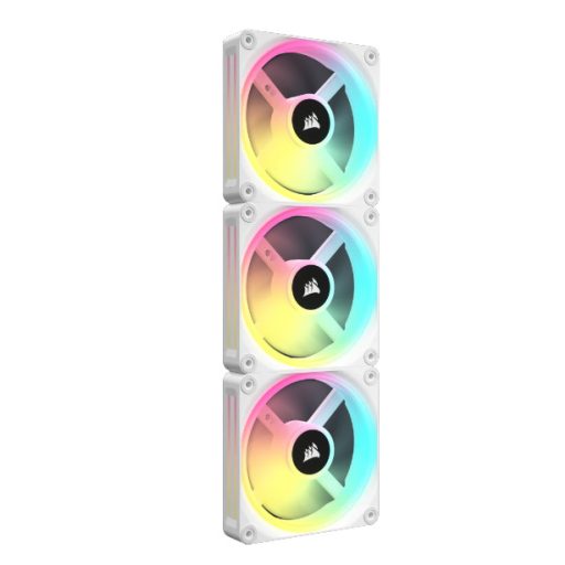Corsair iCUE LINK QX120 RGB 12 cm Fehér 3 db