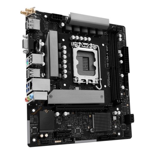 Asrock H810M-X WiFi Intel H810 LGA 1851 (Socket V1) Micro ATX