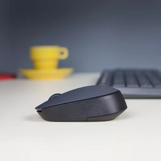 Logitech M170 Grey-K egér Irodai Kétkezes Vezeték nélküli RF Optikai 1000 DPI