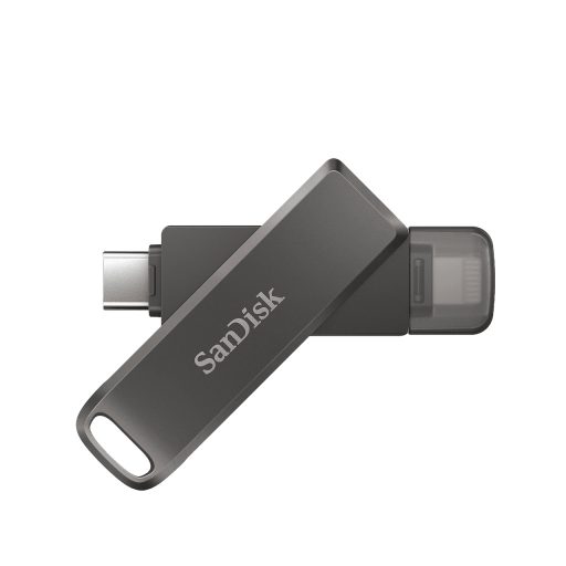 SanDisk iXpand USB flash meghajtó 256 GB USB Type-C / Lightning 3.2 Gen 1 (3.1 Gen 1) Fekete