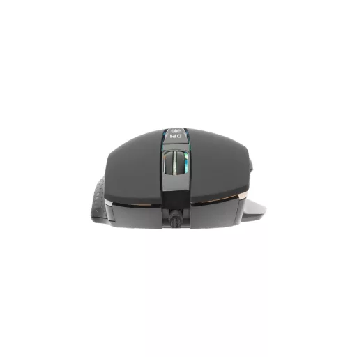 White Shark GARETH Black egér Játék Kétkezes USB A típus Optikai 6400 DPI