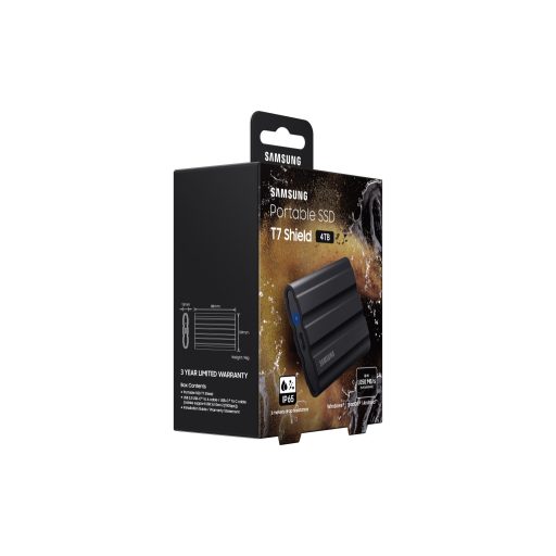 Samsung MU-PE4T0S 4 TB USB C-típus 3.2 Gen 2 (3.1 Gen 2) Fekete