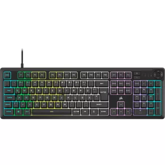   Corsair K55 CORE RGB billentyűzet Játék USB QWERTZ Német Fekete