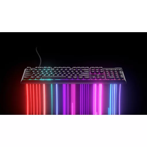 Corsair K55 CORE RGB billentyűzet Játék USB QWERTZ Német Fekete