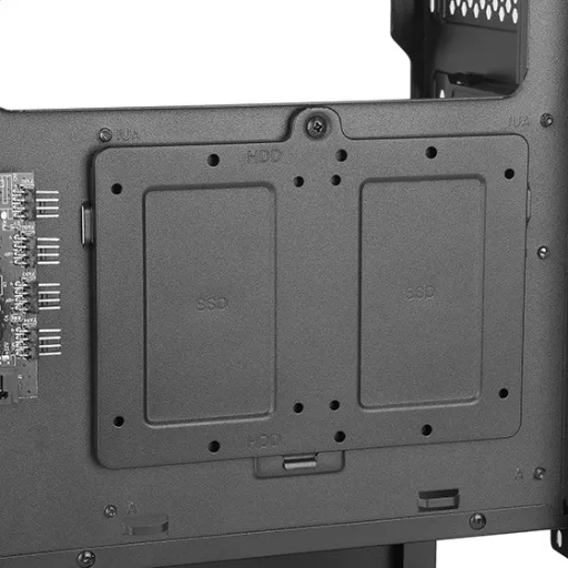 Silverstone FARA 511Z Midi Tower Fekete