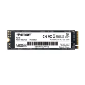 Patriot Memory P310 480 GB M.2 PCI Express 3.0 NVMe