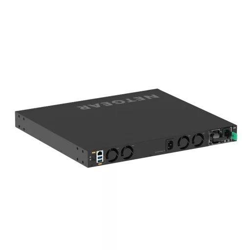NETGEAR M4350-24X4V Vezérelt L3 10G Ethernet (100/1000/10000) Ethernet-áramellátás (PoE) támogatása 1U Fekete