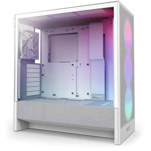 NZXT H5 Flow RGB Midi Tower Fehér