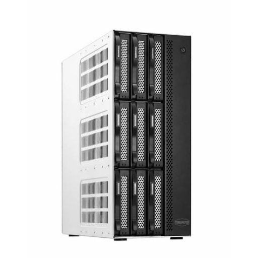 TerraMaster T9-500 PRO tárolószerver NAS Asztali Intel® Core™ i7 16 GB DDR5 0 TB Szürke