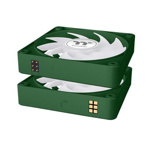 Thermaltake CT120 EX ARGB Számítógép ház Hűtő 12 cm Zöld