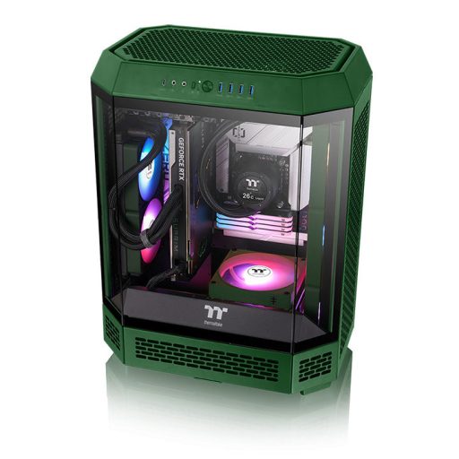 Thermaltake CT120 EX ARGB Számítógép ház Hűtő 12 cm Zöld