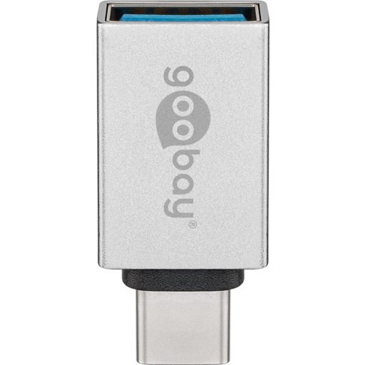 Goobay 56620 csatlakozó átlakító USB C USB A Ezüst