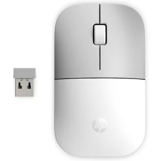   HP Z3700 Ceramic White Wireless Mouse egér Irodai Kétkezes Vezeték nélküli RF Optikai 1200 DPI
