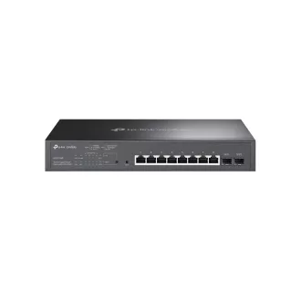   TP-Link Omada TL-SG2210MP Vezérelt L2/L2+ Gigabit Ethernet (10/100/1000) Ethernet-áramellátás (PoE) támogatása 1U Fekete