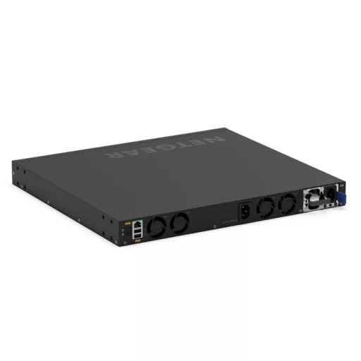 NETGEAR GSM4328-100AJS Vezérelt L3 Gigabit Ethernet (10/100/1000) Ethernet-áramellátás (PoE) támogatása 1U Fekete
