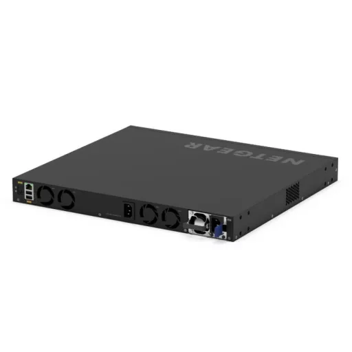 NETGEAR GSM4328-100AJS Vezérelt L3 Gigabit Ethernet (10/100/1000) Ethernet-áramellátás (PoE) támogatása 1U Fekete