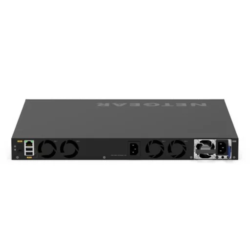 NETGEAR GSM4328-100AJS Vezérelt L3 Gigabit Ethernet (10/100/1000) Ethernet-áramellátás (PoE) támogatása 1U Fekete