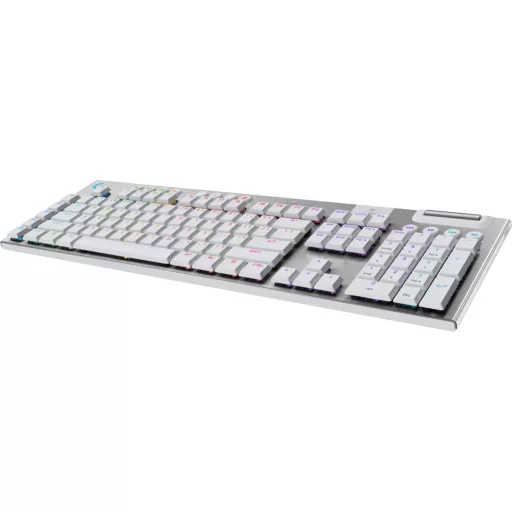 Logitech G G915 X Lightspeed billentyűzet Játék USB + RF Wireless + Bluetooth QWERTY Nemzetközi amerikai Fehér