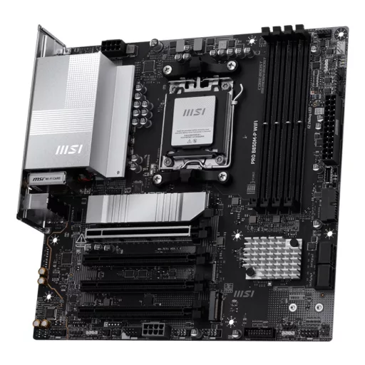 MSI PRO B850M-P WIFI AMD B850 Socket AM5 Micro ATX