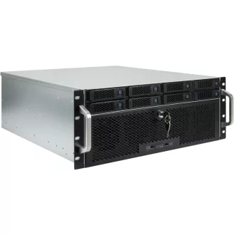 Inter-Tech 4U-4708 Rack Fekete