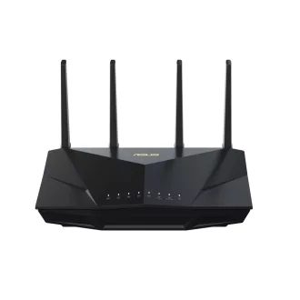   ASUS RT-AX5400 vezetéknélküli router Gigabit Ethernet Kétsávos (2,4 GHz / 5 GHz) Fekete