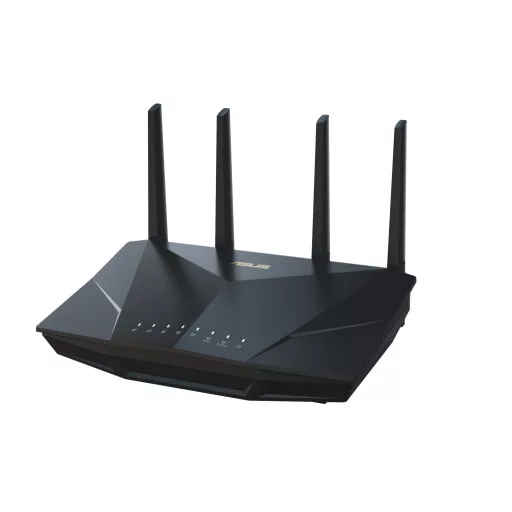 ASUS RT-AX5400 vezetéknélküli router Gigabit Ethernet Kétsávos (2,4 GHz / 5 GHz) Fekete
