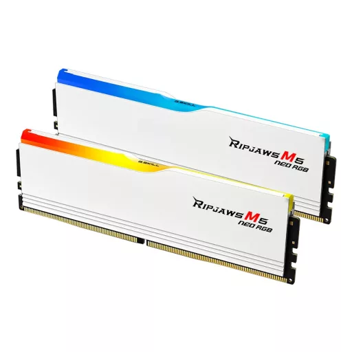 G.Skill Ripjaws M5 RGB F5-6000J3040G32GX2-RM5NRW 64 GB 2 x 32 GB DDR5 6000 MT/másodperc 288-pin DIMM