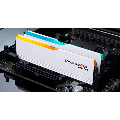 G.Skill Ripjaws M5 RGB F5-6000J3040G32GX2-RM5NRW 64 GB 2 x 32 GB DDR5 6000 MT/másodperc 288-pin DIMM