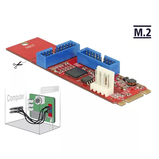 DeLOCK 62843 Belső USB 3.2 Gen 1 (3.1 Gen 1)