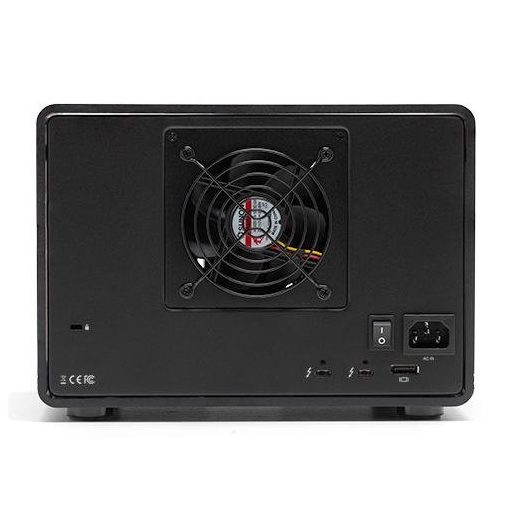 OWC ThunderBay 8 lemeztömb Asztali Fekete