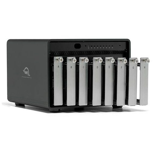 OWC ThunderBay 8 lemeztömb Asztali Fekete