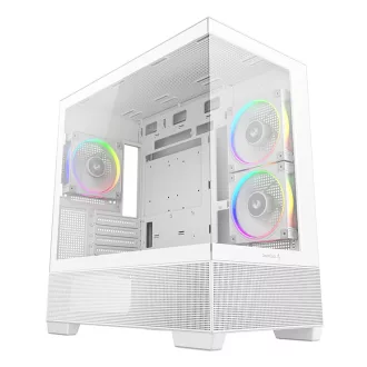 DeepCool CG380 3F WH Midi Tower Fehér