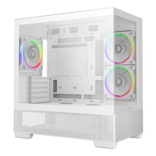 DeepCool CG380 3F WH Midi Tower Fehér