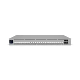   Ubiquiti UniFi Pro HD 24 PoE Vezérelt L2/L3 2.5G Ethernet (100/1000/2500) Ethernet-áramellátás (PoE) támogatása 1U Szürke